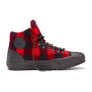 Converse X Woolrich Street Hiker High Top Sneaker Boots Sz 8 Mens / 9.5 Womens